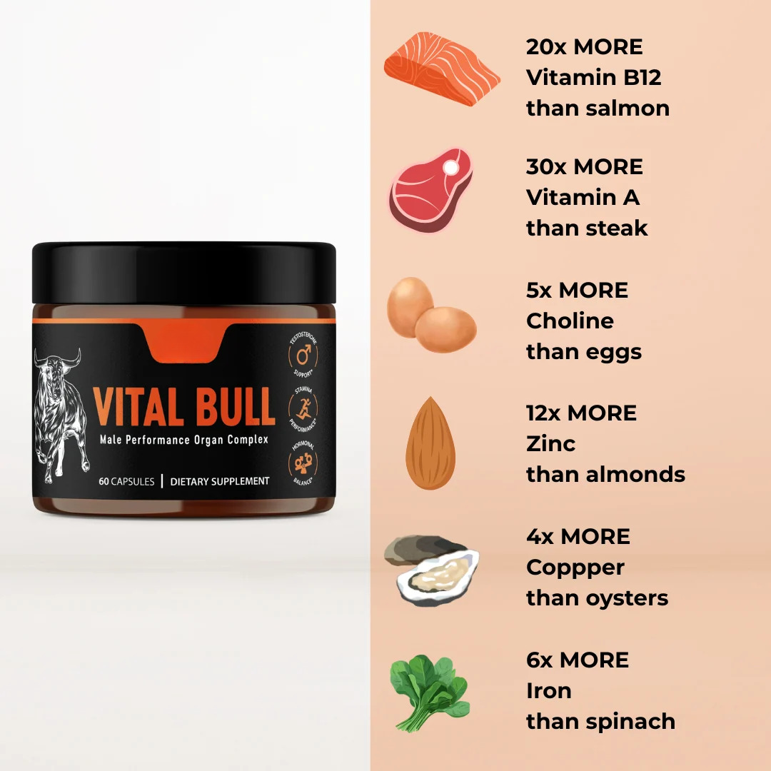 SENZIOLB | VITAL BULL Male Performance Organ Complex