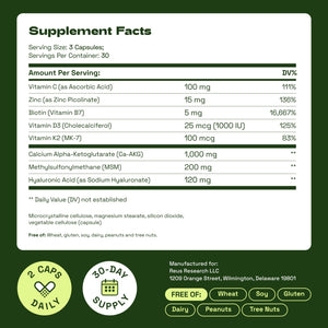 SENZIOLB | CA-AKG - BIOTIN - MSM