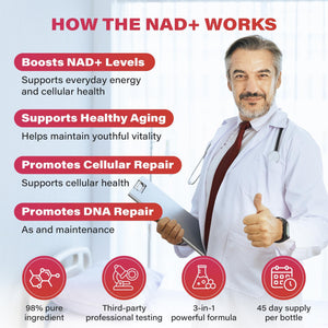 SENZIOLB | NAD+ 1000mg Longevity Stick Packs